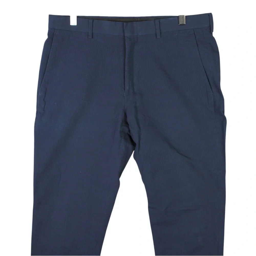 J Crew Ludlow Slim Stretch Pants Men 31X32 Dark Blue Stretch EUC